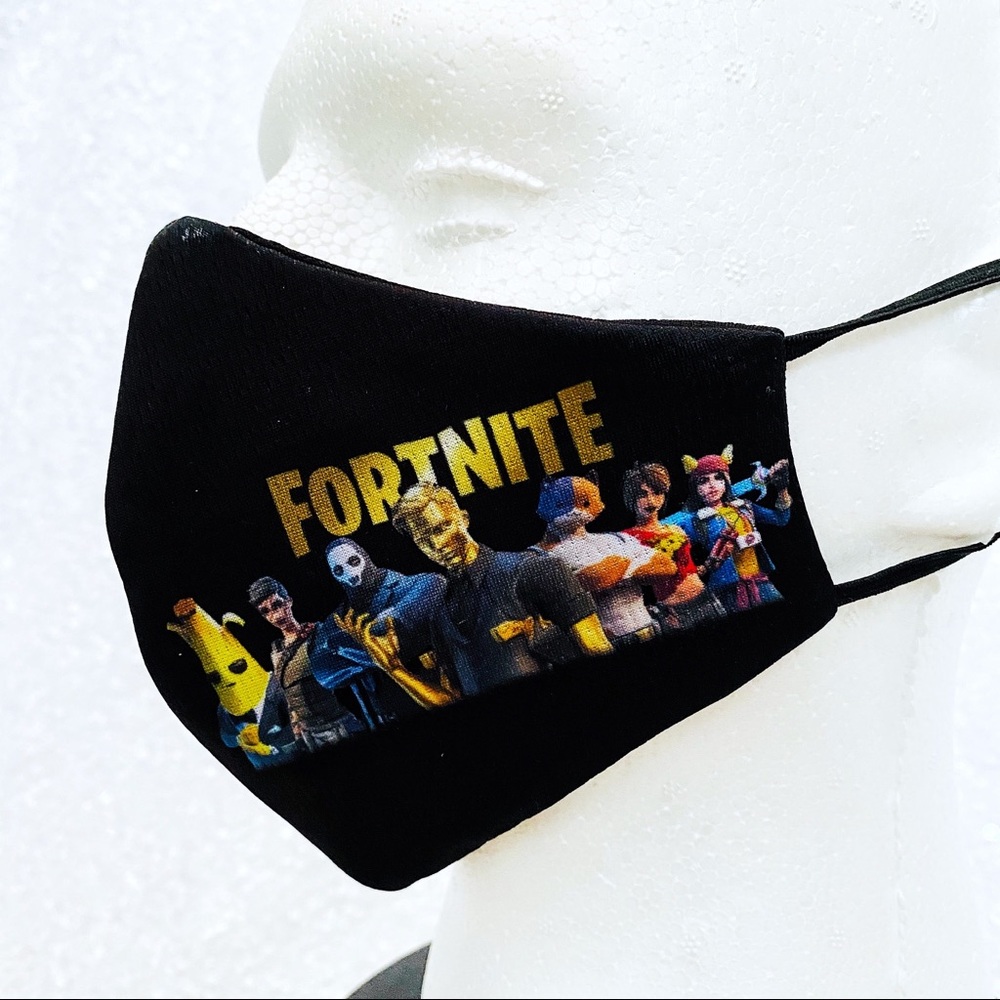 🔴4/$25 fort nite video game adult face mask